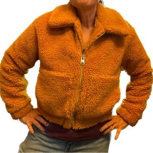 Urban Outfitters Sherpa Bomber Jacket